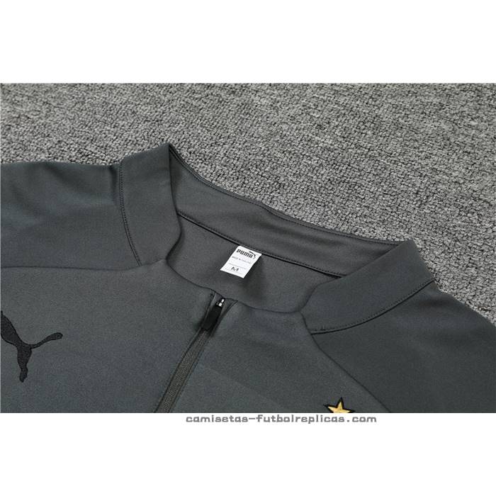 Chandal de Sudadera del Borussia Dortmund 2022-2023 Gris
